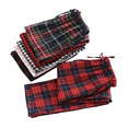 thumbnail image 2 of Women's Pajama Pants Flannel Pants Sleepwear Buffalo Plaid Pants Lounge Pants, 2 of 9