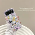 thumbnail image 4 of Wavy Case for Galaxy Z Flip 3 5G Z Flip3 Flip4 Zflip3 Zflip4 Z Flip 4, iPhone 13, 4 of 7