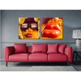 thumbnail image 2 of Cuadros Decorativos Marilyn a través de Dali  Set 2 piezas Joss Design  30x30, 2 of 3