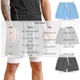 thumbnail image 2 of hlysgo Mens Mesh Running Shorts 4 Inch Quick Dry Lightweight Shorts Gym Workout Athletic Short with Pockets Black,4xL, 2 of 4