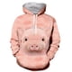 thumbnail image 2 of Sudadera con capucha con estampado 3D de animales y cerdos para hombres y mujeres, sudaderas de manga larga con animales bonitos, sudaderas con capucha con personalidad para hombres, 2 of 5