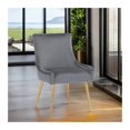 thumbnail image 4 of Chaise Jacki ll Gris Foncé Lot de 2, 4 of 4