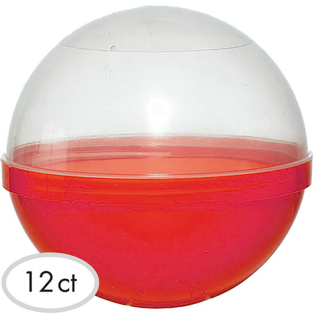Party City Ball Favor Container, Party Supplies, Plastic, 6