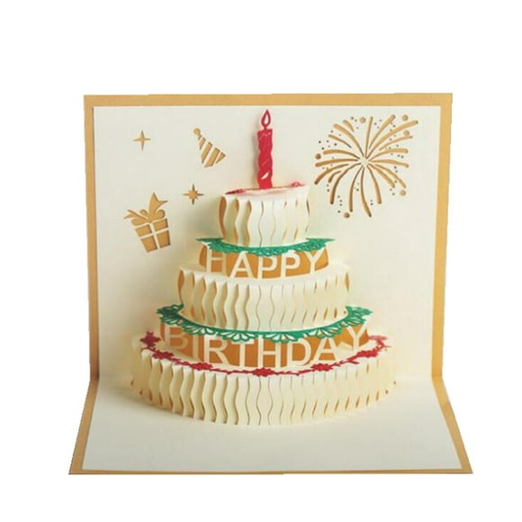 Lolmot New Baby Gift Card Details About 3D Card Happy Birthay Greeting Baby Gift Happy New Creative
