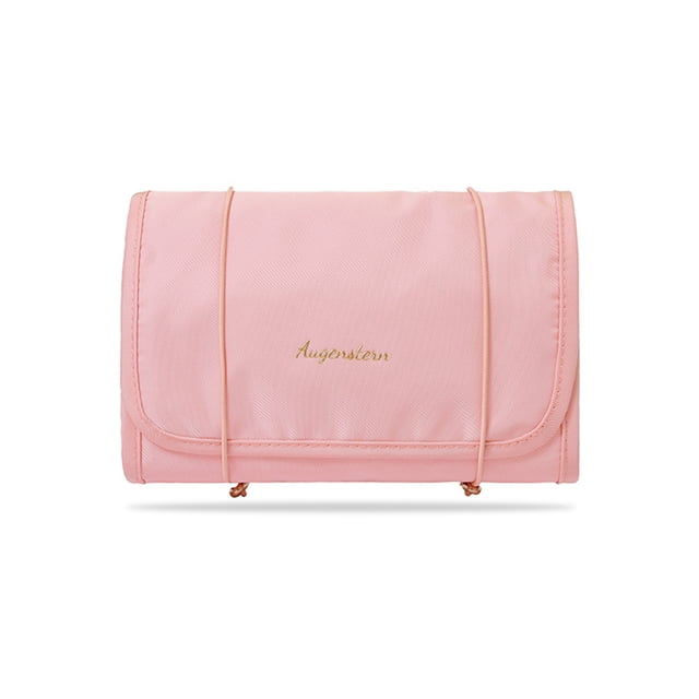 Bolso cosmético colgante de cuatro en uno Mangos multifuncionales Bolsas de maquillaje MANEJOS Organizador Foldable de moda para cumpleaños Christmas Light Rosa seitruly HA010959-04