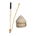 thumbnail image 2 of Trompos Tops con varilla Juguetes educativos Giroscopios novedosos hechos a mano Juguete con 8 pulgadas con varilla de 40 cm, 2 of 9