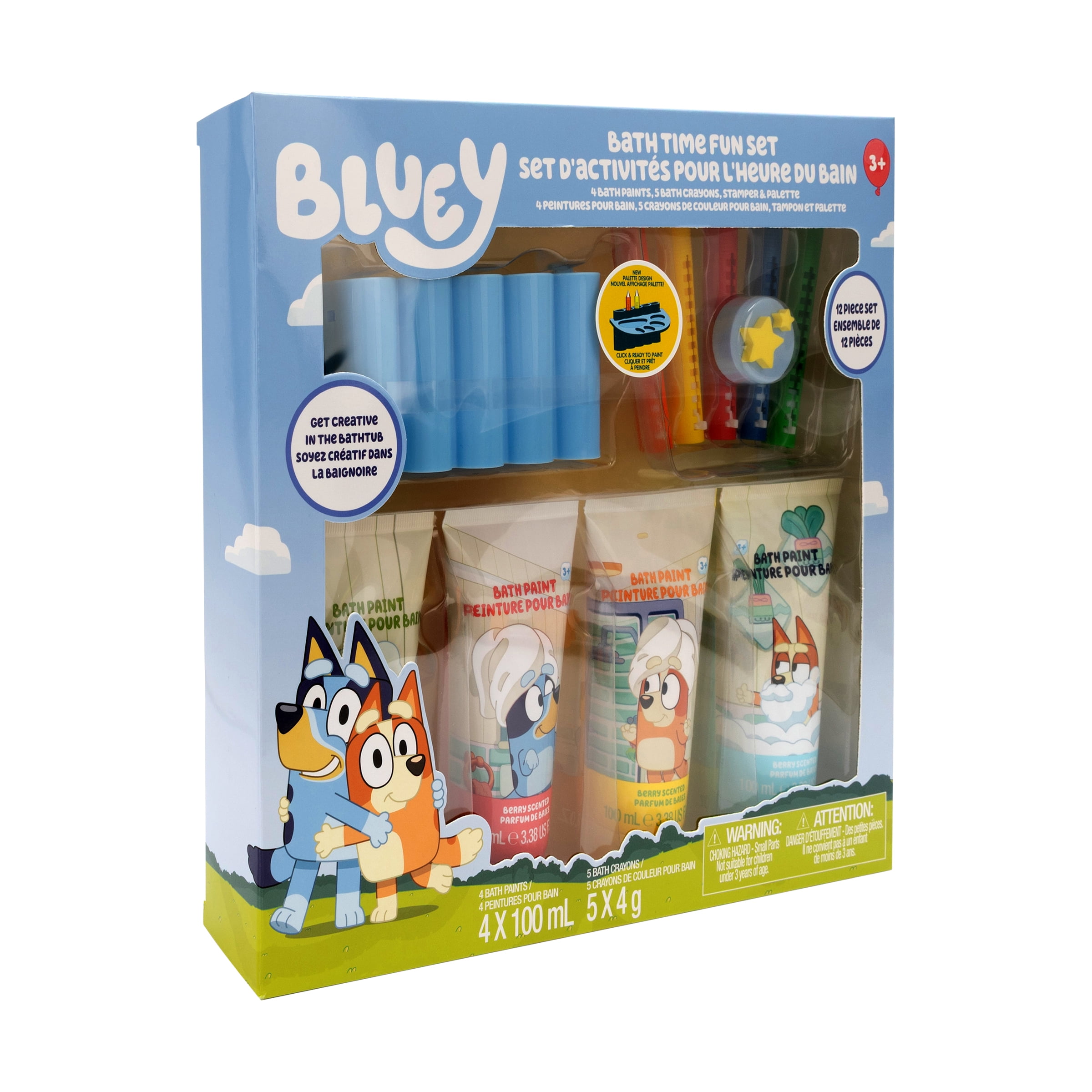 Bluey Bath Time Activity Set for Kids, Bluey Bath Time Activity Set