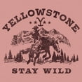 thumbnail image 2 of Junior's Yellowstone Distressed Stay Wild  Sweatshirt, 2 of 3