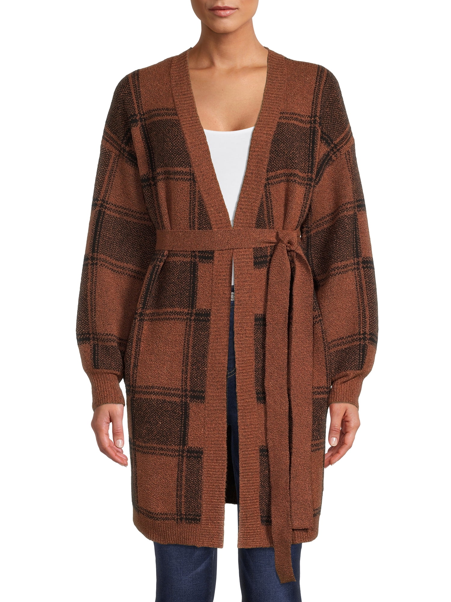 Time and Tru Women's Coatigan - Walmart.com
