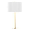 thumbnail image 6 of Cosmo 28" Metal Table Lamp, Desk Lamp, Table Lamp for Bedroom, Table Lamp for Nightstand, Small Table Lamp for Living Room (Antique Brass), 6 of 6