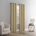 thumbnail image 7 of Mainstays Blackout Energy Efficient Grommet Single Curtain Panel, 40"x63", Yellow, 7 of 7