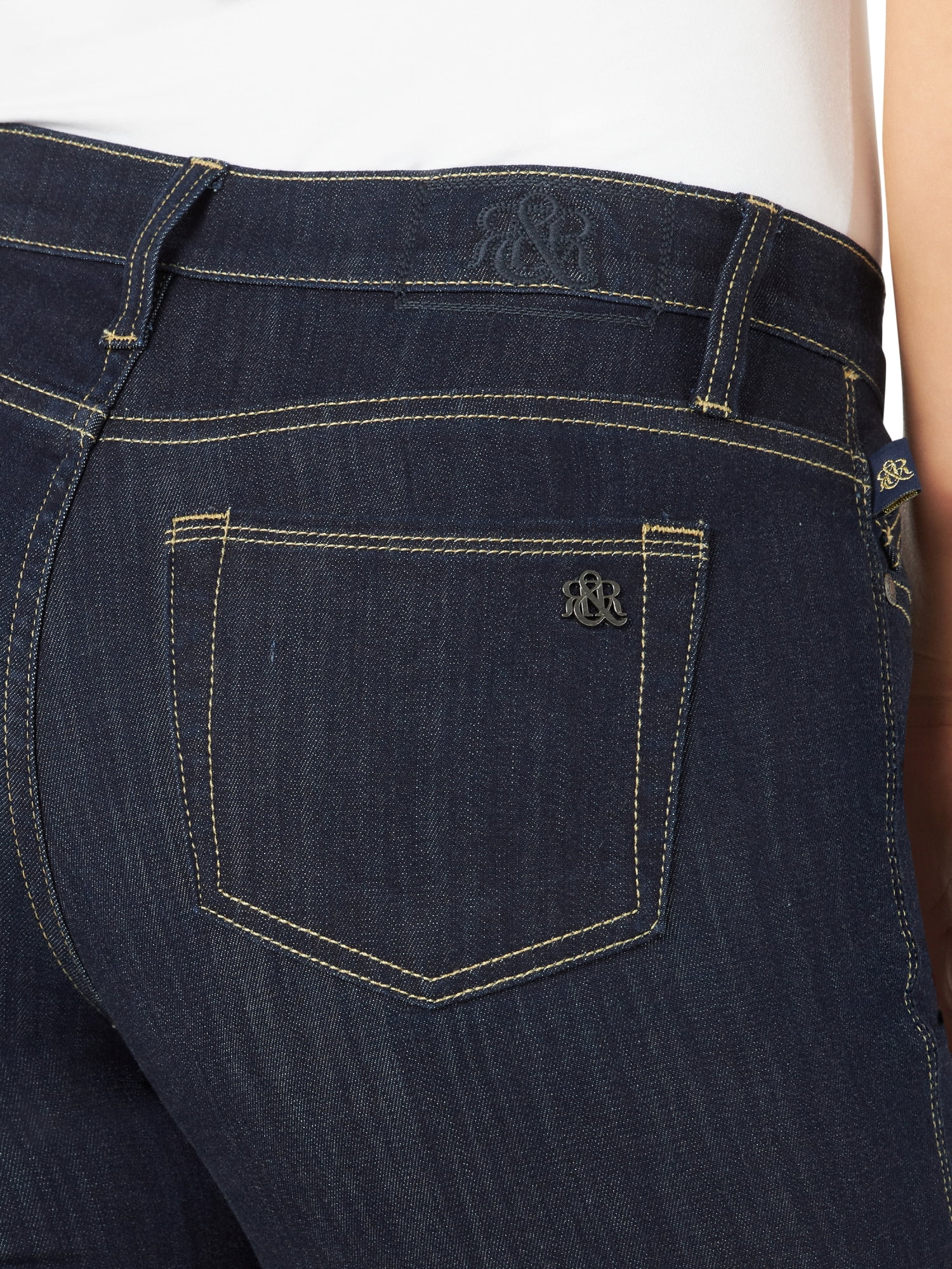 Rock & Republic Womens Denim Kassandra Mid Rise Bootcut Jean
