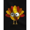 thumbnail image 6 of Tstars Thanksgiving Shirts for Boys Girls Funny Turkey Face Tie Toddler Kids Shirt Medium Black, 6 of 7