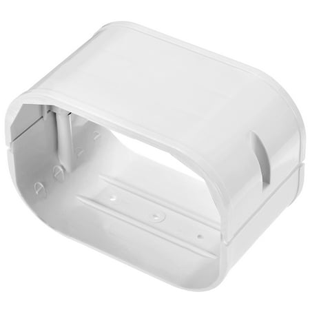 

Uxcell 0.47ft L x 3.86 W Elbow Air Conditioner PVC Decorative Line Cover White