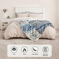 thumbnail image 4 of LHSHID Gifts for Mom from Daughter Son Blanket Flannel Soft and Comfortable Anti static Bed Sofa Blanket 60x80in, 4 of 5