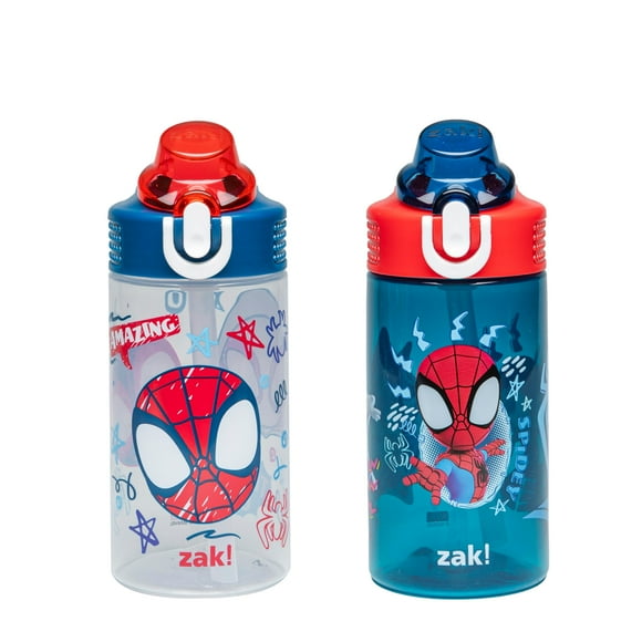 Water Bottle Zak Designs Marvel Spider-Man Sage Kids 480mL 2-Pack