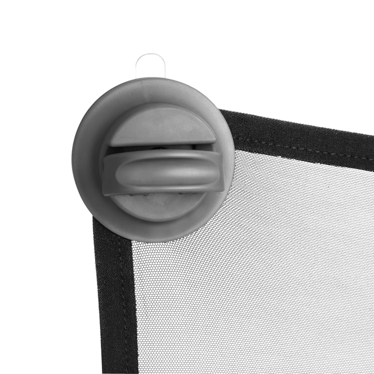 SafeFit Adjust-to-Fit Baby Car Window Shade, Gray photo 3