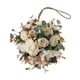 thumbnail image 1 of Guirnalda de flores artificiales de beautywom, 20 cm, para colgar en casa o fiesta Blanco, 1 of 3