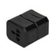 thumbnail image 3 of Adaptador de enchufe de viaje Sincero Convertidor de toma de corriente universal Reino Unido UE EE. UU. JP AU CN 110 240 V Negro, 3 of 10