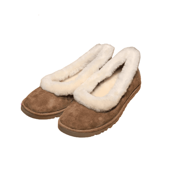 Women’s Plush-Lined Slip-On Winter Shoes, Soft Suede-Feel Upper, Warm Fleece Interior, Anti-Slip Outdoor Rubber Sole, Cozy Lightweight Walking Loafers, Cold-Weather Casual Comfort Footwear