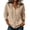Camel #1, variant on Zip Up Jacket for Women Long Sleeve Y2k Basic Coat V Neck Oversize Fall Spring Causal Tops Vacation Trendy Hoodies Dark Gray XL
