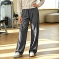 thumbnail image 5 of Bosfbaoi Cargo Pants for Women Drawstring Elastic Waist Wide Leg Lightweight Casual Trousers with Multi Pockets, 5 of 9