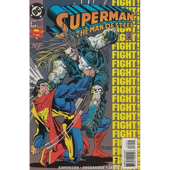Superman: The Man of Steel #30 VF ; DC Comic Book