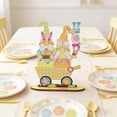 thumbnail image 2 of Easter Tabletop Decorations, Wooden Easter Decor Rabbit Ornaments for Home Party, Spring Tiered Tray Decor for Living Room Bedroom Study Office Decoration, 2 of 6