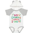 thumbnail image 3 of Inktastic Mamaw Loves Me Girls Apparel Girls Baby Bodysuit, 3 of 5