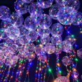 thumbnail image 2 of Clearance Sale!!! LED Transparent Balloon String Lights Round Bubble Helium Balloons Kids Wedding Decoration birthday party, 2 of 6
