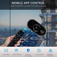 thumbnail image 5 of Cop Rose X5P Window Cleaner Robot, Smart Robotic Window Cleaner for Glass Cleaning, Vacuum Robotic Robot by Remote Controller Washer for High Windows Ceiling Mabetic Aomatic Home Cleaning, 5 of 9