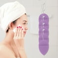 thumbnail image 3 of Unique Bargains 5 Pcs Compressed Facial Sponge Teardrop-shaped Reusable Cleansing Puff Purple, 3 of 5