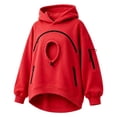 thumbnail image 3 of Pet Pouch Hoodie with Pouch Pull Pocket for Dogs & Snack Hoodies, Sweatshirt with Dog Pouch Side Zip Pocket Kangaroo Front Dog & Cat Carrier Sweatshirts 3XL, 3 of 3