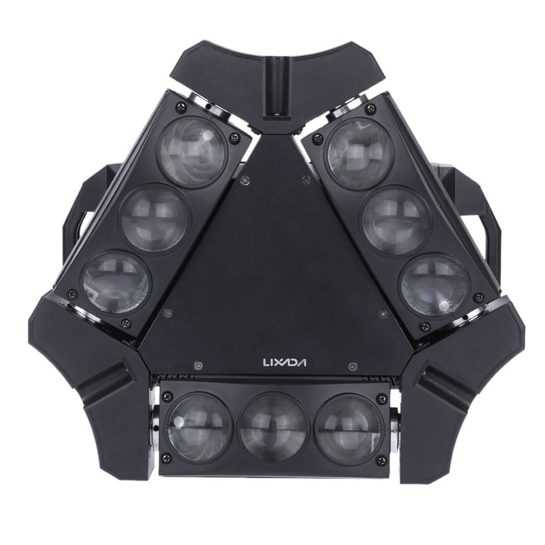 SPIDER RGBW EFECTOS LUZ ESCENARIO LED LÁSER LUCES DJ DMX512 1 PZA.