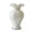 White, variant on Colorful Pearl Luster Glass Vase Fish Tail Floral Arranger Home Decor Accent Dining Room Entryway