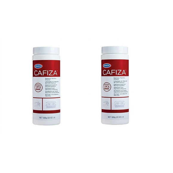 Urnex Cafiza Poudre de Nettoyage pour Machine à Expresso Professionnelle 566 Grammes (2 Pack) - Fabriqué aux États-Unis