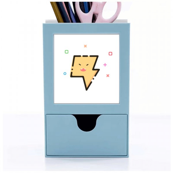 Blink Lovely Icon Desk Supplies Organizer Pen Holder Card