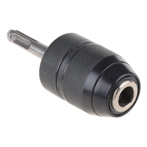 SDS-Plus Adapter with Drill Chuck Preventing Drill Bits Loose Off for Easy Bit