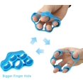 thumbnail image 5 of 3 Piezas Fortalecedor de Agarre de Mano, Ejercitador de Antebrazo Fortalecedor de Mano Bandas Extensoras de Dedos para Deportes de Entrenamiento Muscular, Alivio del Estrés, Aumento de Fuerza, Escalada en Roca JM, 5 of 5