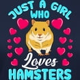 thumbnail image 3 of CafePress - Just A Girl Who Loves Hamsters Gift Women T Shirt - Women's Traditional Fit Dark T-Shirt, 3 of 4
