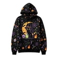 thumbnail image 3 of Lullu Halloween Girls Graphic Hoodie Fall Cozy Long Sleeve Sweatshirt, Sizes 4-14, 3 of 3