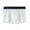 White, variant on Men's underwear 2 — Men’s Athletic Underwear Breathable Workout Briefs with Comfortable Fit for Gym and Running Lightweight Wicking Activewear for Summer, L, Black