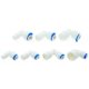 thumbnail image 1 of RO Water Elbow Quick Coupling Fitting 1/4 3/8 OD Hose 1/4 3/8 1/2 BSP Male Reverse Osmosis System Plastic Pipe Connector, 1 of 4
