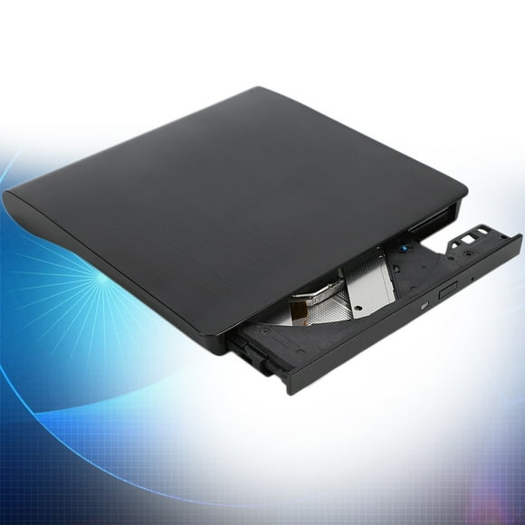 Grabadora De CD, Velocidad De Transmisión Más Rápida Ultradelgada Super Speed 3.0 Función De Corrección De Errores De Luz Azul Grabadora De DVD Externa Puerto USB 3.0