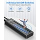 thumbnail image 5 of Hub USB alimentado LEINSIS Hub USB 3.2/USB C de 10 puertos con adaptador, 5 of 8