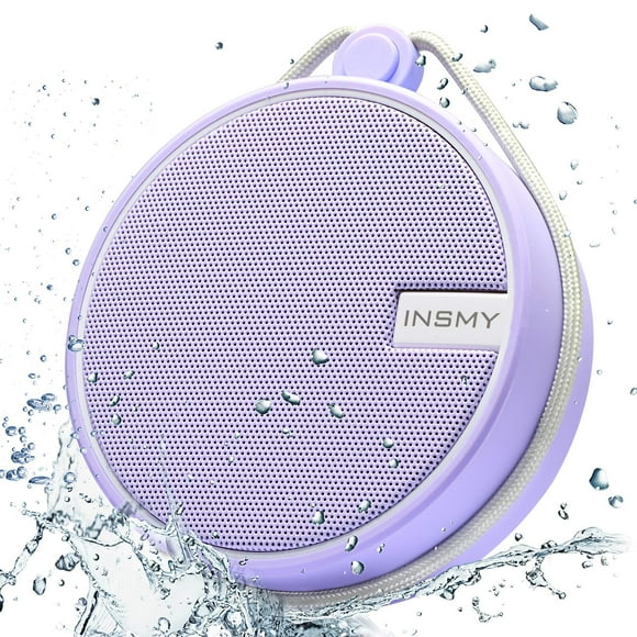 Altavoz Bluetooth INSMY C12 IPX7 impermeable 5W morado