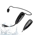thumbnail image 1 of Sistema de micrófono inalámbrico KIMAFUN G100-1 Auriculares impermeables, 1 of 9
