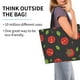 thumbnail image 2 of Balery Tomatoes1 Bolsa Tote Estilo Estético con Cremalleras, Bolsa de Hombro, Bolsa de Compras Grande y Plegable, 2 of 7
