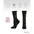 thumbnail image 6 of MeMoi Cactus Bamboo Blend Crew Socks - Womens - Female, One Size, Black, 6 of 10