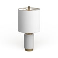 thumbnail image 6 of Safavieh Davion Marble 16 in. H Table Lamp, White/Brass Gold, 6 of 6